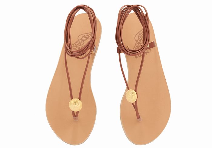 Sandales De Gladiateur Ancient Greek Sandals Persephone   | BGG-7233050